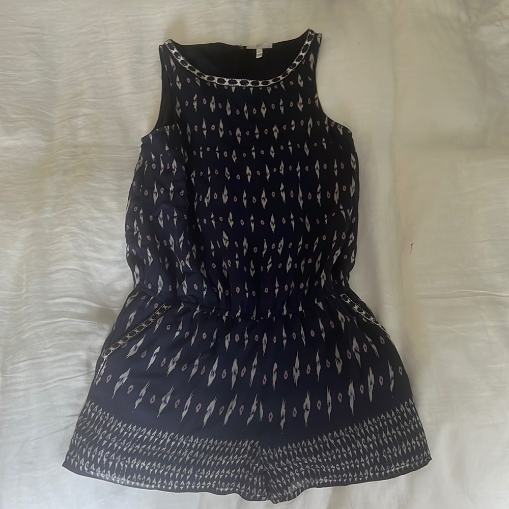 Joie Patterned Romper - image 1